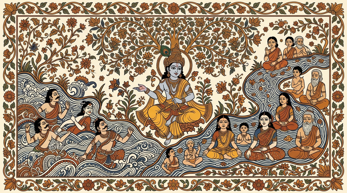 Illustration for Chapter 5, Verse 19