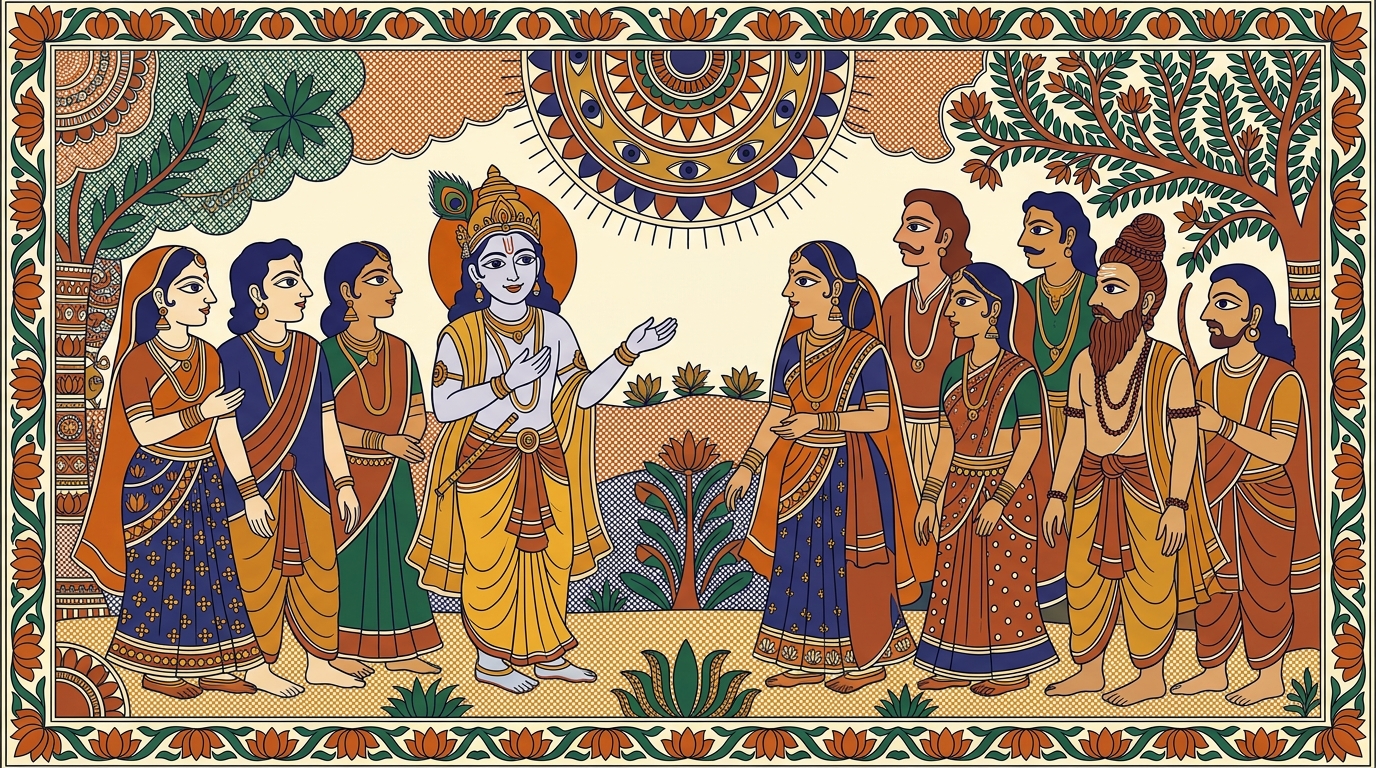Illustration for Chapter 6, Verse 9