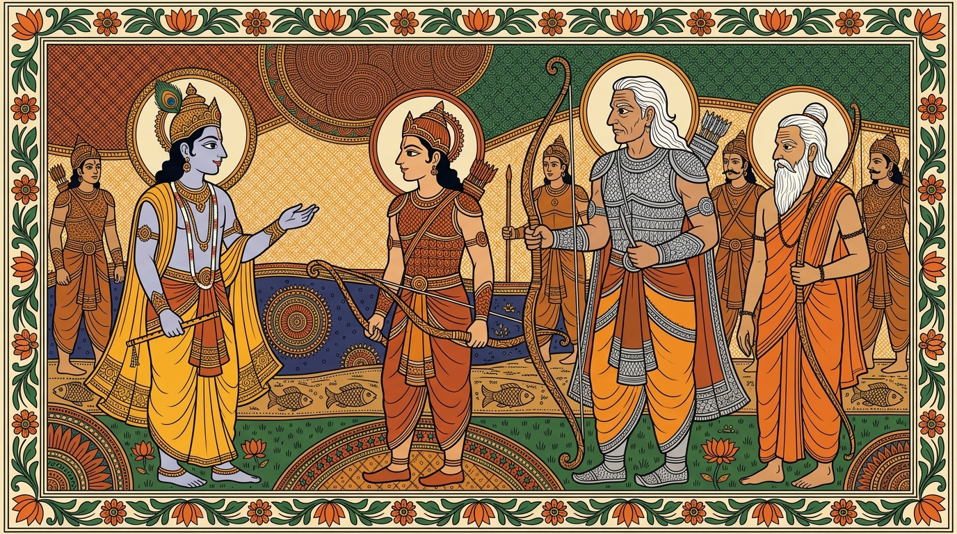 Illustration for Chapter 11, Verse 34