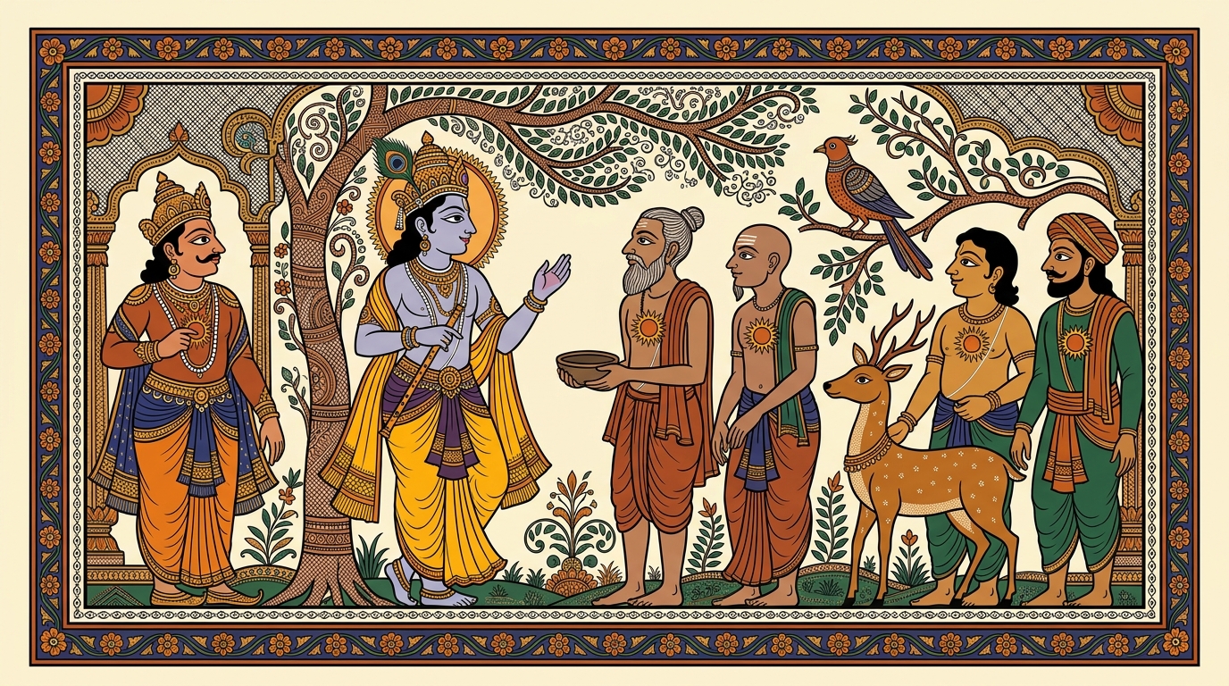 Illustration for Chapter 13, Verse 28