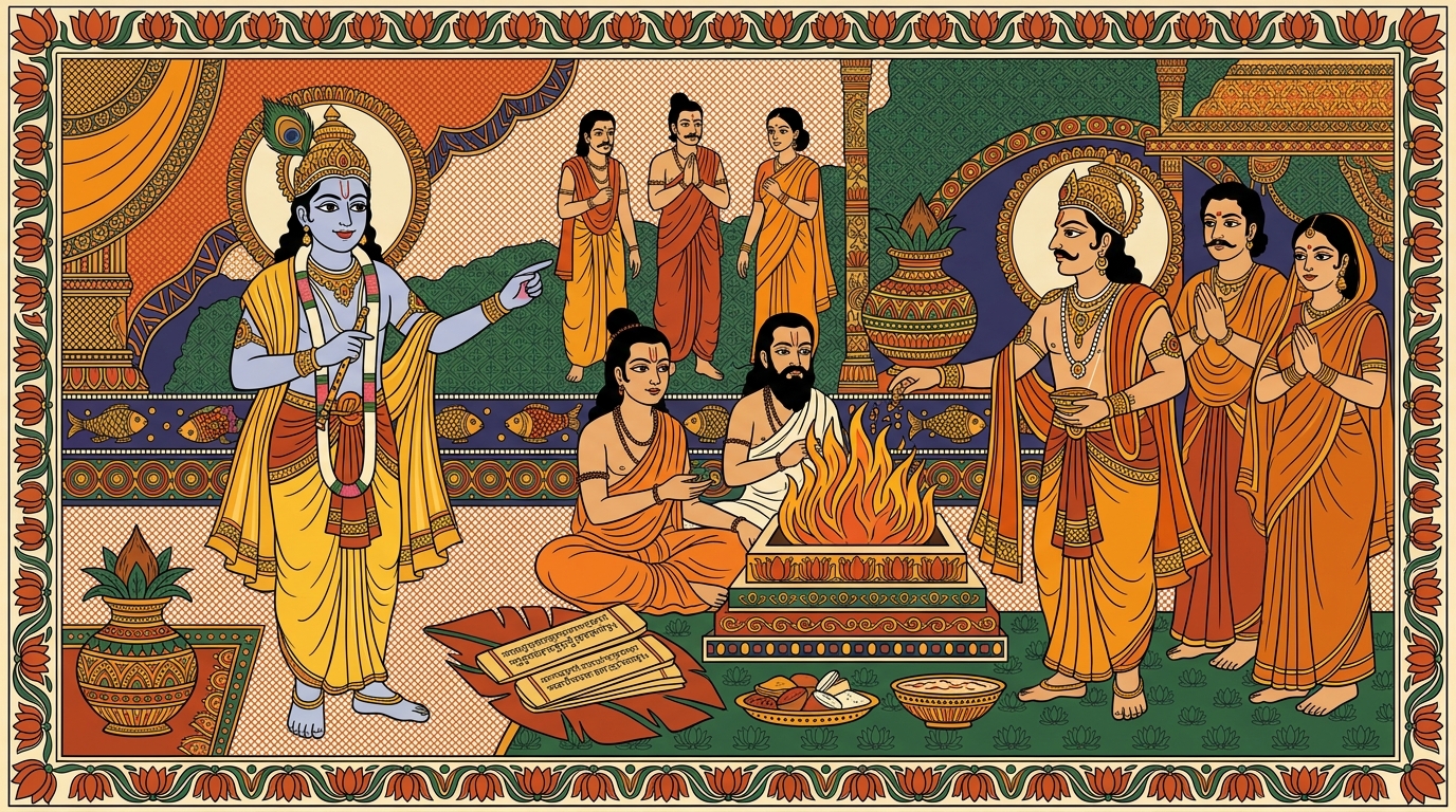 Illustration for Chapter 16, Verse 17