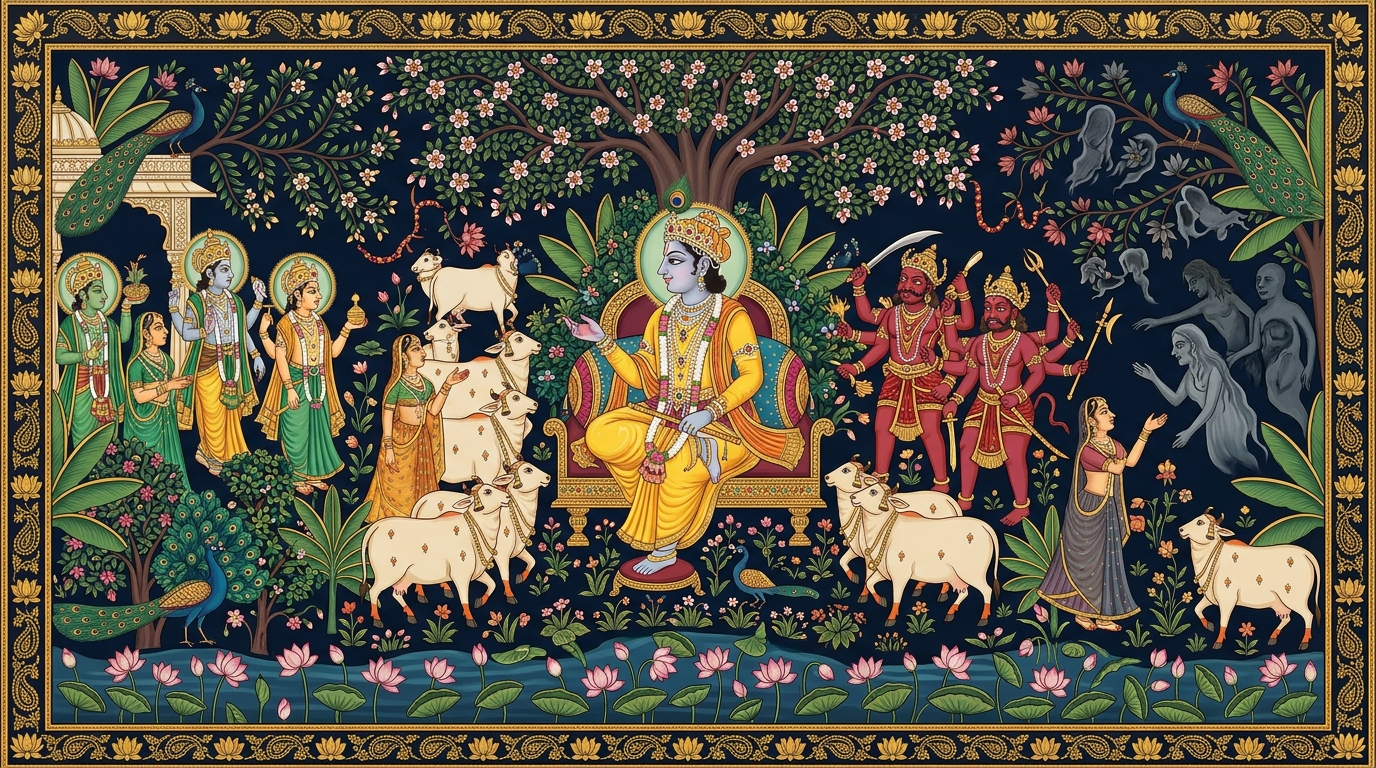 Illustration for Chapter 17, Verse 4