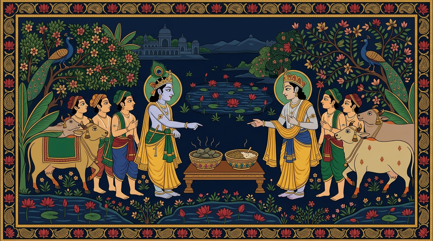 Illustration for Chapter 17, Verse 10