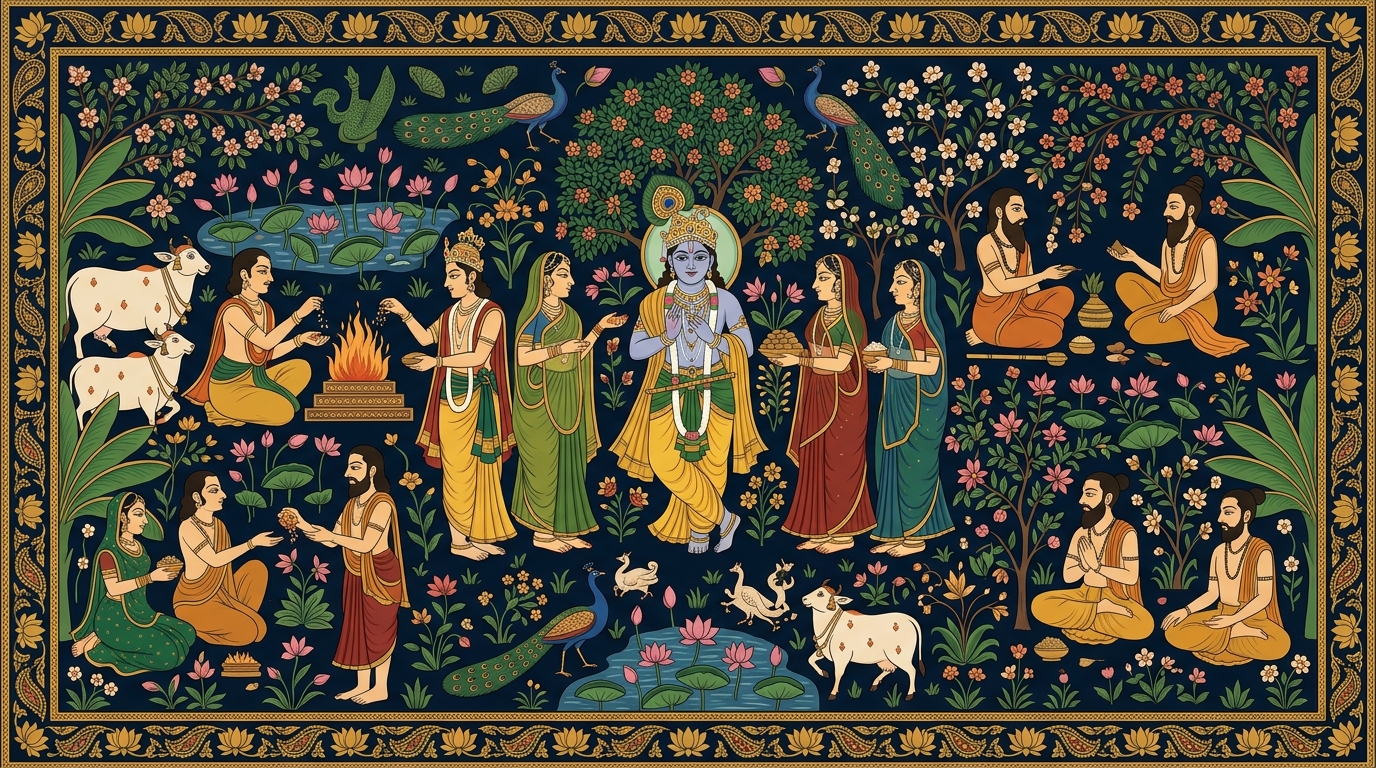Illustration for Chapter 17, Verse 25