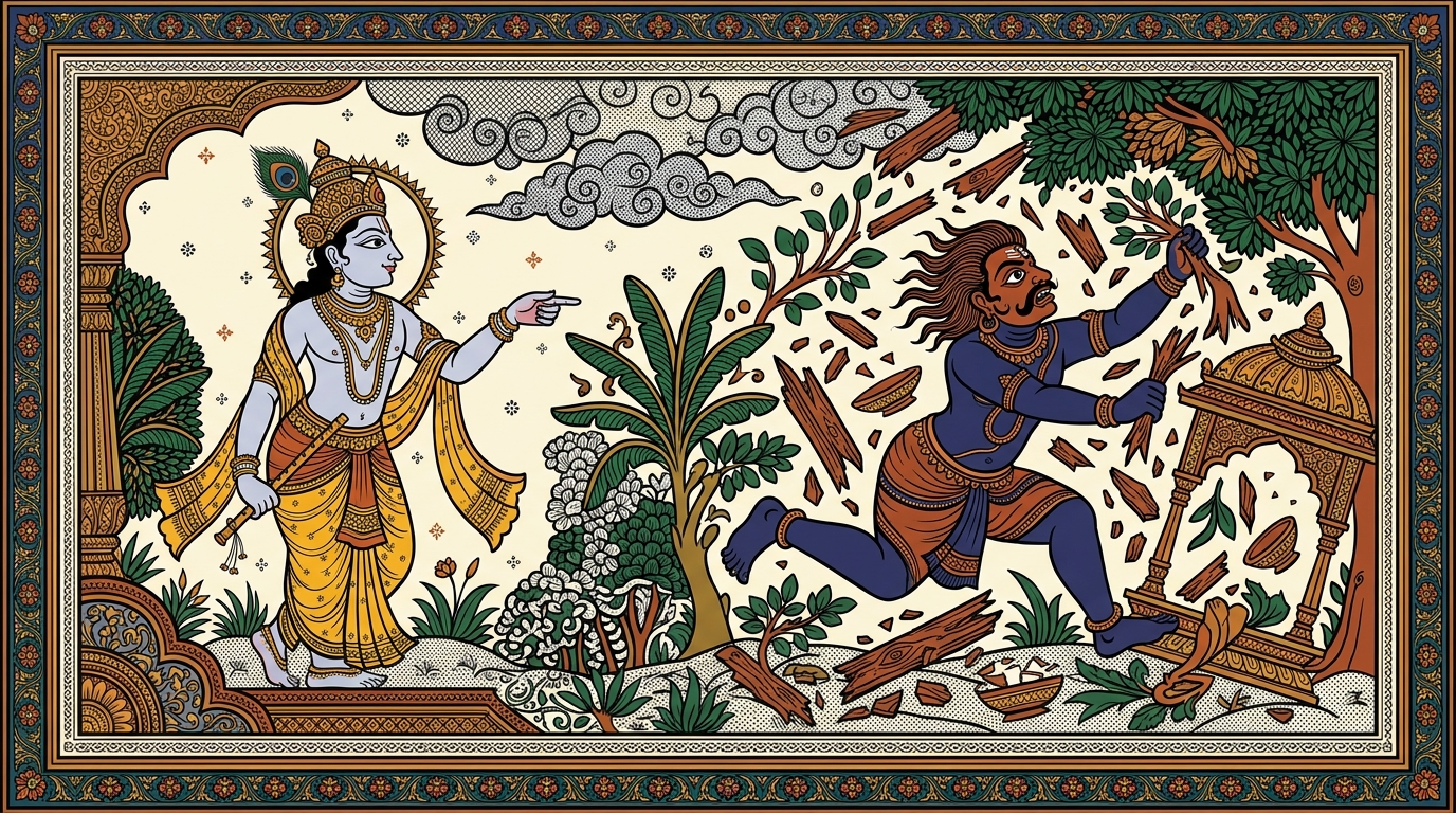Illustration for Chapter 18, Verse 25