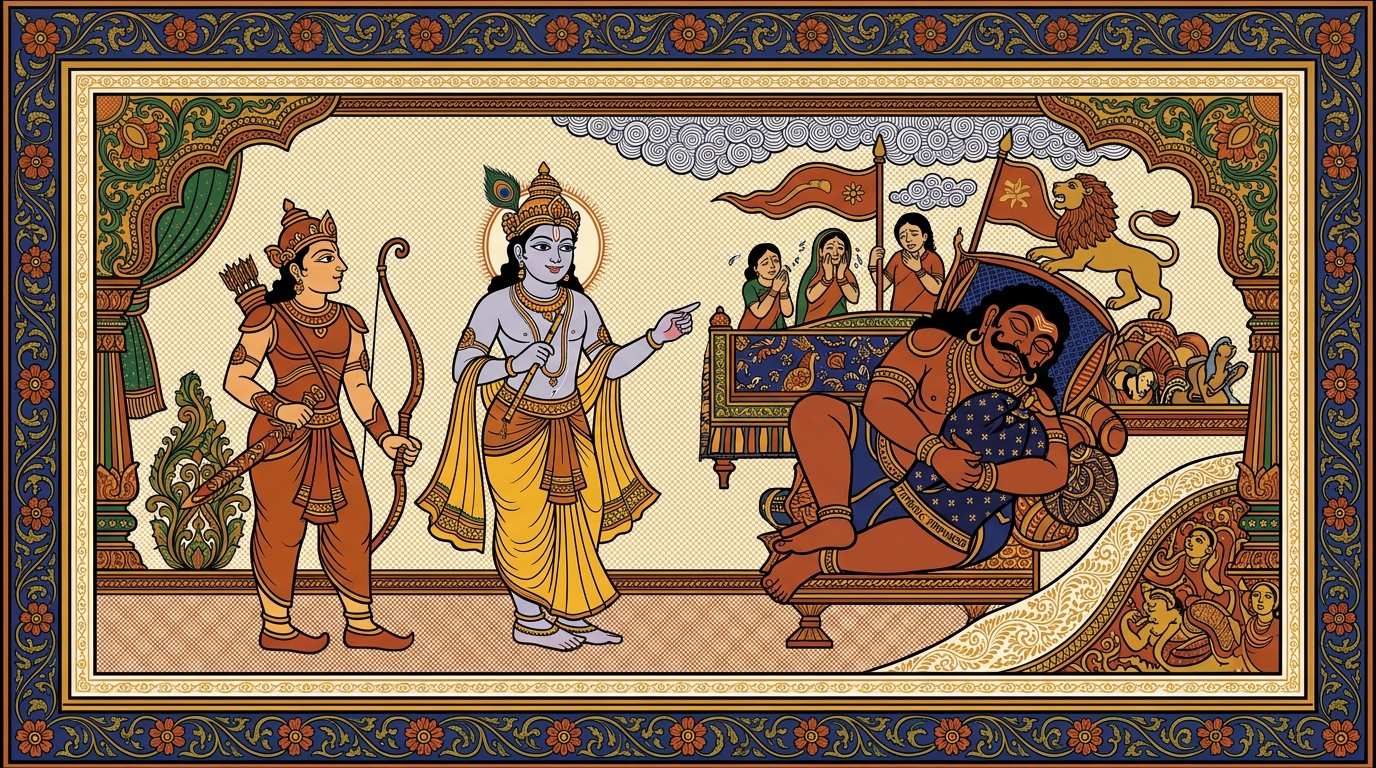 Illustration for Chapter 18, Verse 35