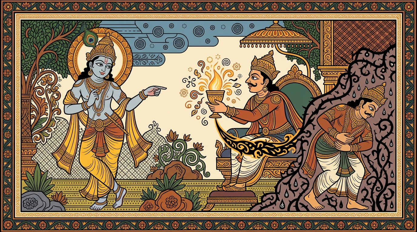 Illustration for Chapter 18, Verse 38