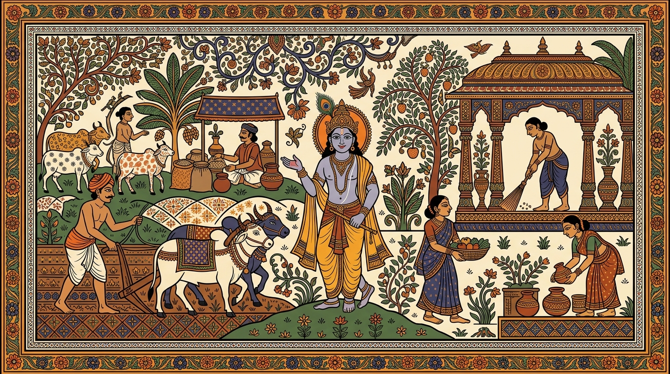 Illustration for Chapter 18, Verse 44