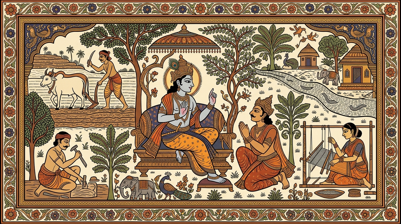 Illustration for Chapter 18, Verse 45