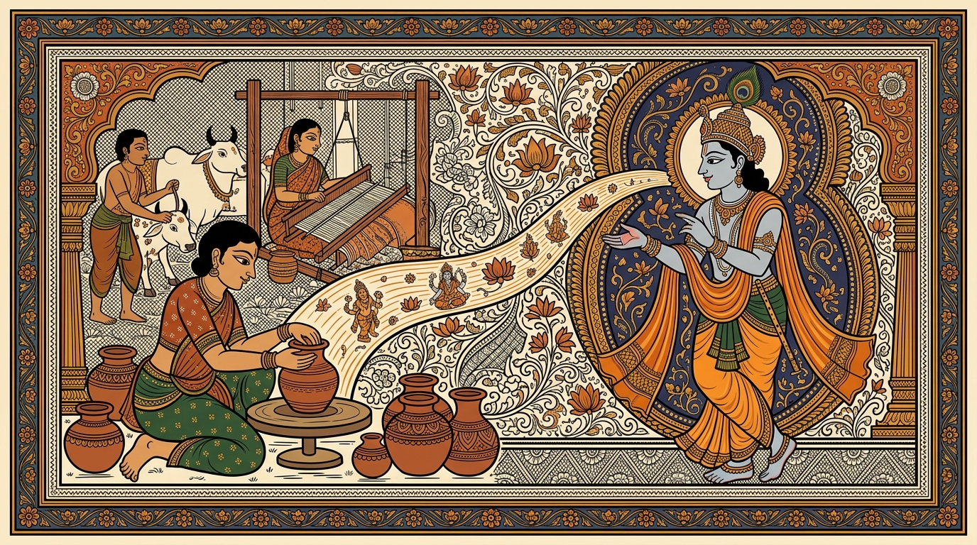 Illustration for Chapter 18, Verse 46