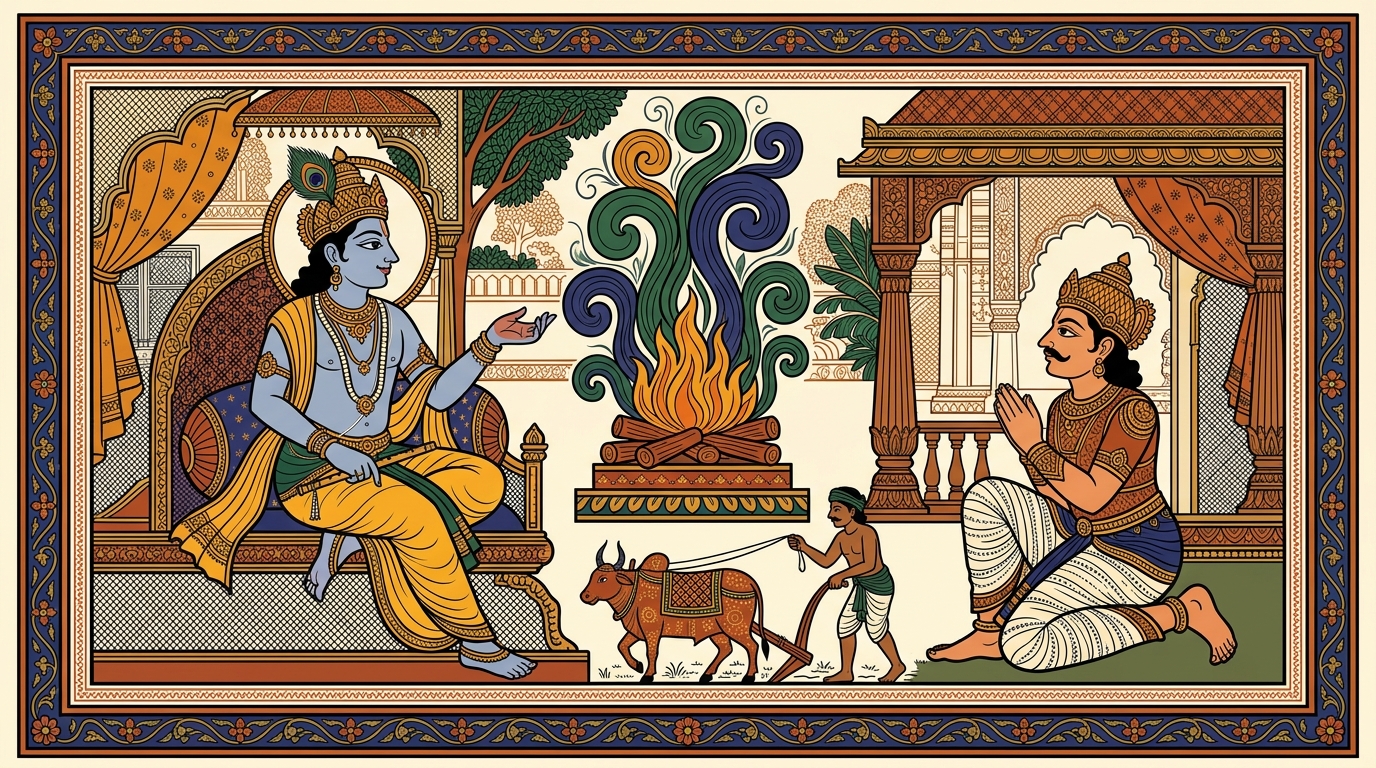 Illustration for Chapter 18, Verse 48