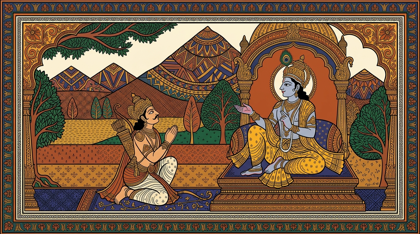 Illustration for Chapter 18, Verse 50