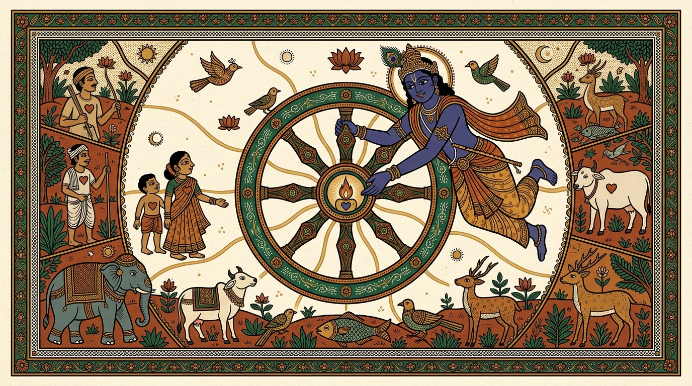 Illustration for Chapter 18, Verse 61