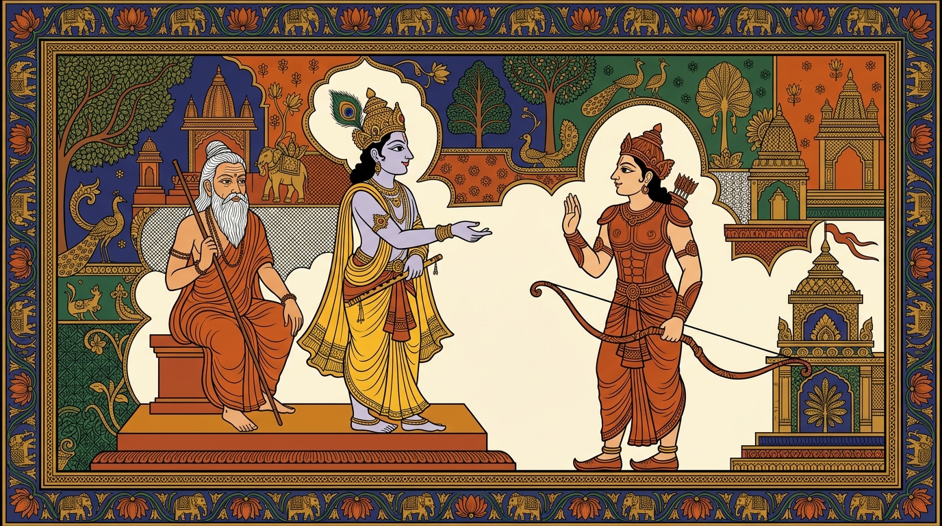 Illustration for Chapter 18, Verse 63
