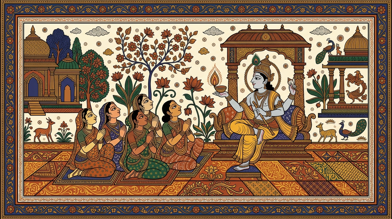 Illustration for Chapter 18, Verse 68
