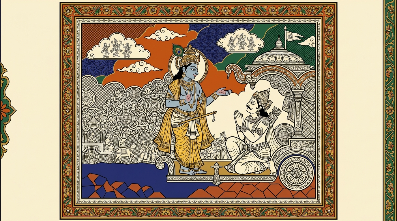 Illustration for Chapter 18, Verse 71