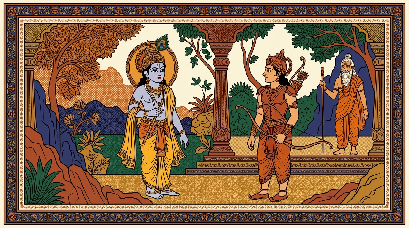 Illustration for Chapter 18, Verse 72