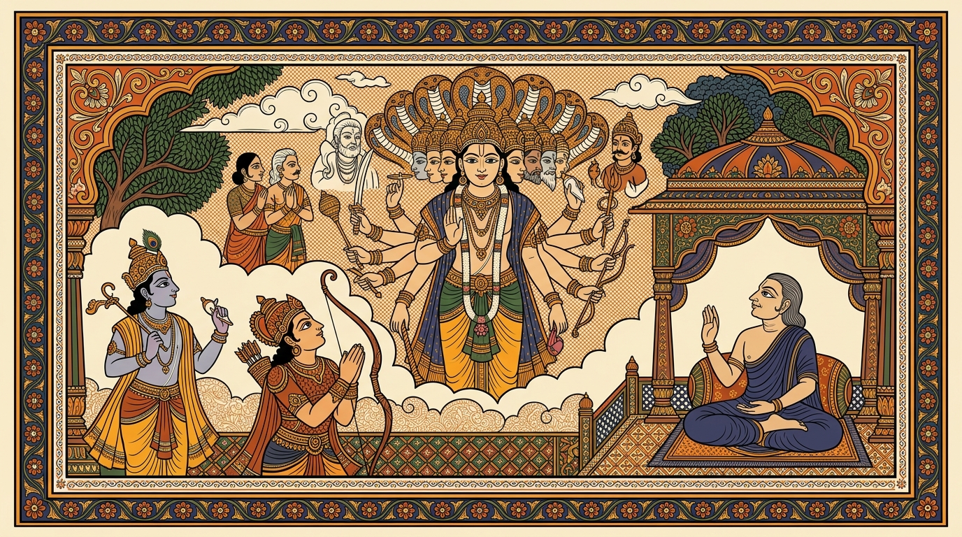 Illustration for Chapter 18, Verse 77